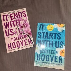 Colleen Hoover Book Set - It Ends With Us & It Starts With Us